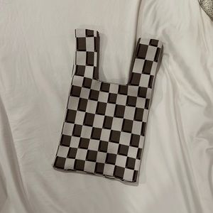 Æsthetic Y2k checked bag from Korea